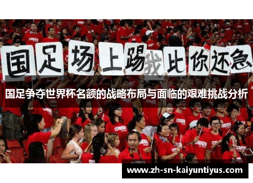 国足争夺世界杯名额的战略布局与面临的艰难挑战分析