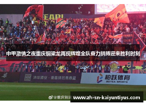 中甲激情之夜重庆铜梁龙再现辉煌全队奋力拼搏迎来胜利时刻 中甲激情之夜重庆铜梁龙再现辉煌全队奋力拼搏迎来胜利时刻